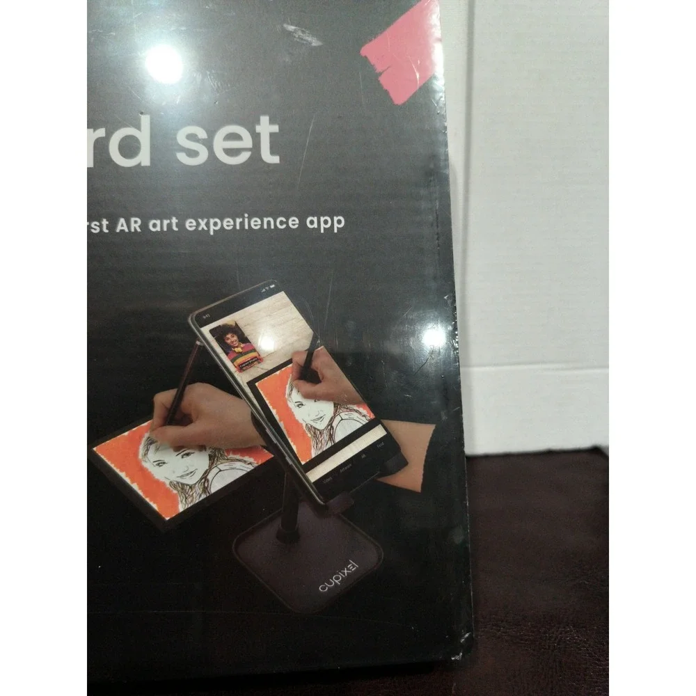 CUPIX GREETING CARD SET & 2 packs card refills - AR Art NIB Factory Sealed
